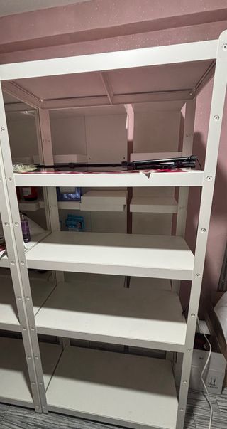 2 Estanterías IKEA BROR blanca Metal