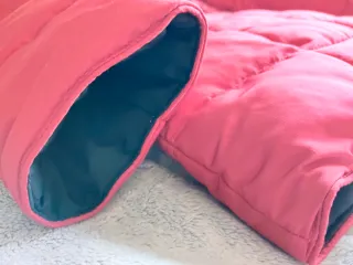 Chaqueta REVERSIBLE (negra o roja) mujer