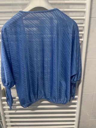 Giacchino elegante azzurro seno 50cm scatola 29