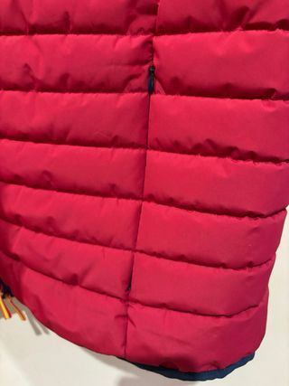 Chaleco acolchado rojo. El Pulpo. 2XL