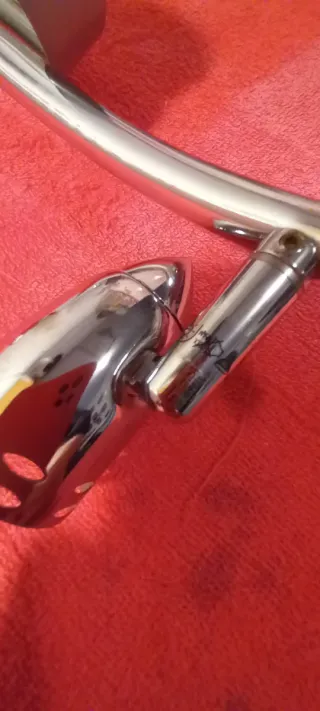 Lampadario a due faretti in metallo