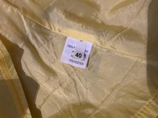 Gonna palloncino gialla con cintura