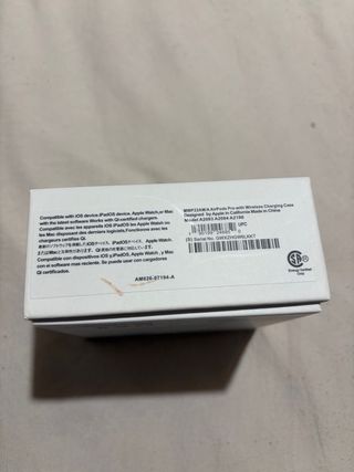 Cable y almohadillas Airpods Pro 2