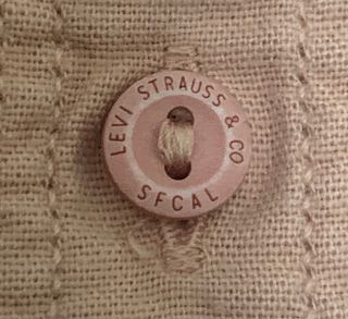 Camisa Levi's rosa manga larga