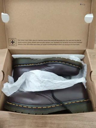 Dr. Martens 1461 T39 Burgundy Smooth