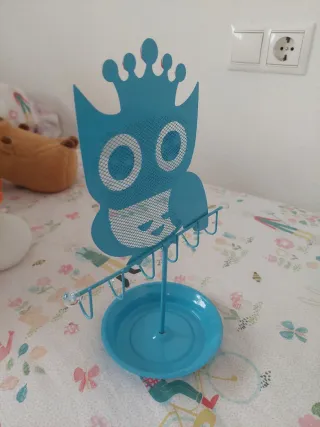 Colgador joyero búho niñas