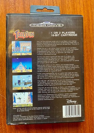 Gioco Disney's TaleSpin per SEGA Mega Drive