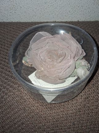 Vestido Comunión Amaya Blanco y Rosa