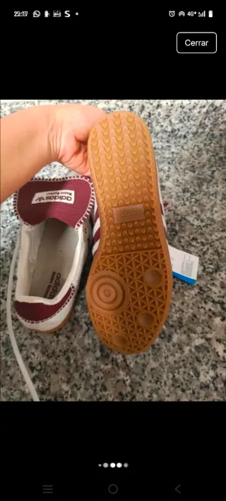 Zapatillas Adidas Wales Bonner Beige/ granate