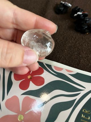 Pietra dura quarzo ialino naturale