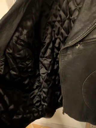 Giacca Biker D'Amico Nera