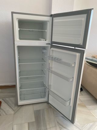Frigorífico 2 puertas plateado