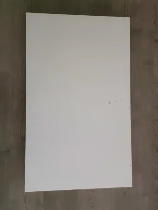 Escritorio infantil blanco y rosa regulable altura