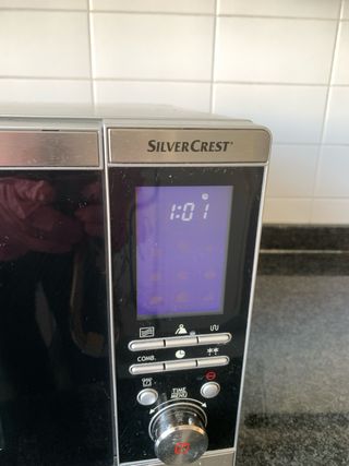 Microondas SilverCrest Aluminio
