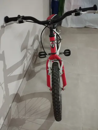 Bicicleta niño/niña 18 pulgadas.