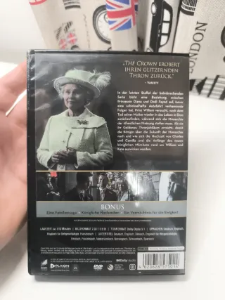 ​The Crown - Temporada 6 (Final) | Pack 4 DVDs