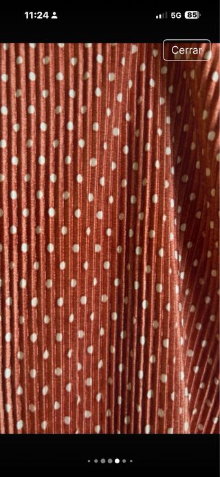 Top Zara Volantes Lunares Talla M