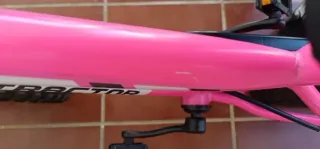 Bicicleta infantil 16 pulgadas rosa fucsia