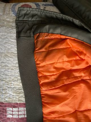 Cazadora Bomber BROKERS Verde Talla L. Piloto.