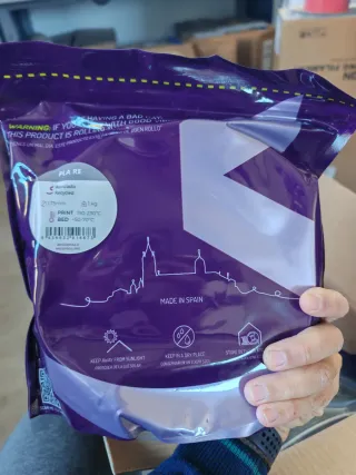 Filamento Reciclado Pla Winkle color al azar 8,49€