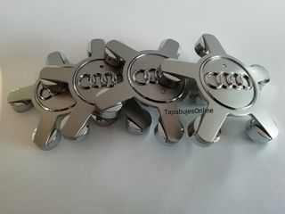 PACK 4 TAPAS PARA LLANTA ORIGINALES O REPLICA AUDI