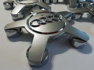PACK 4 TAPAS PARA LLANTA ORIGINALES O REPLICA AUDI
