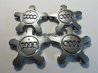 PACK 4 TAPAS PARA LLANTA ORIGINALES O REPLICA AUDI