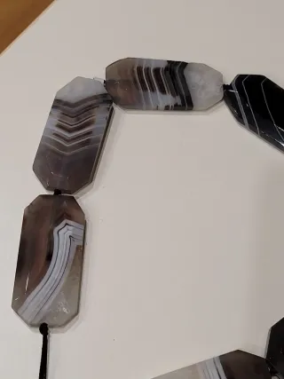 Filo di Agata sfaccettata