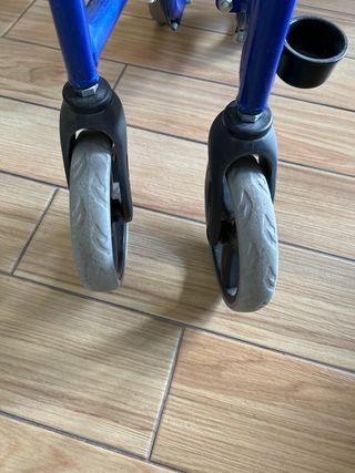 Andador Plegable Azul