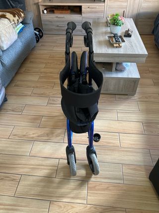 Andador Plegable Azul