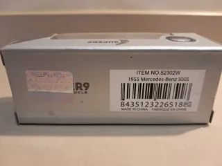 Coche Die Cast Mercedes-Benz 1:60