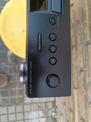 Reproductor CD Sony Negro