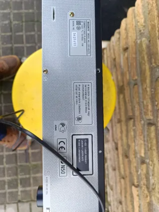 Reproductor CD Sony Negro