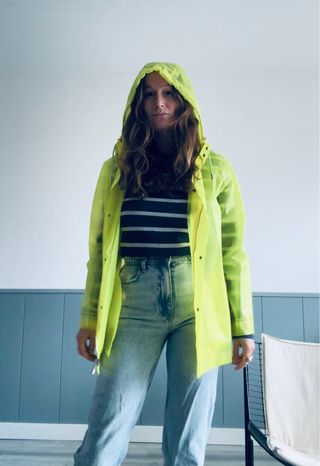 Chubasquero Calzetti semitransparente