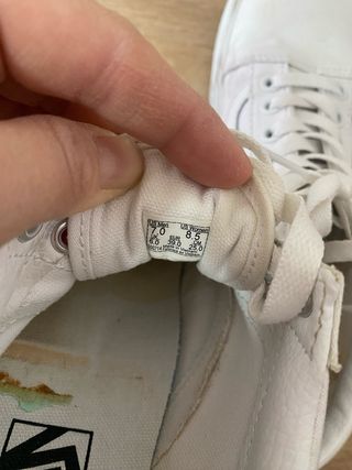 Zapatillas Vans Old Skool Plataforma Blancas