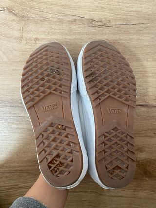 Zapatillas Vans Old Skool Plataforma Blancas