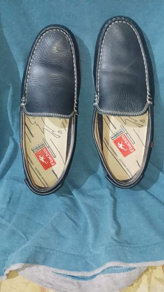 Mocasines Fluchos Piel Talla 41