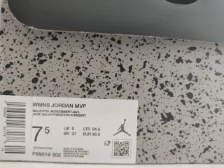 Zapatillas Jordan MVP Galactic Jade 38.5