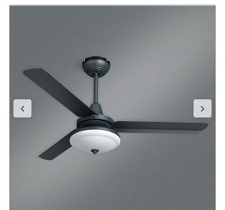 Ventilatore soffitto Farou grigio 112 cm