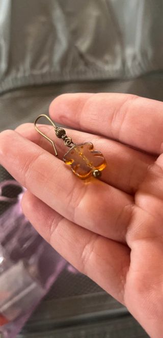 Pendientes Tous Oso Marrones y Dorados