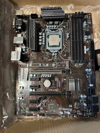 Pack i7-7700K + Z270 + disipador + fuente 550W
