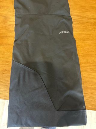 Pantalón Esquí Wedze Adulto Negro Talla M