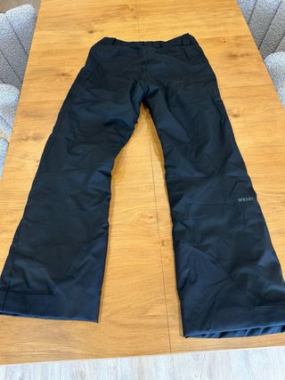 Pantalón Esquí Wedze Adulto Negro Talla M