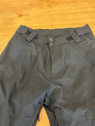 Pantalón Esquí Wedze Adulto Negro Talla M