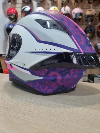 Casco integral moto mujer MT