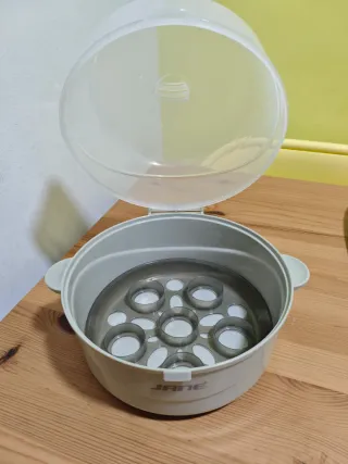 Esterilizador microondas y escurre biberones Jané