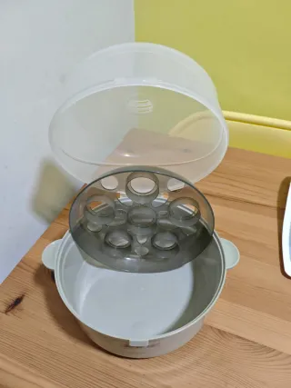 Esterilizador microondas y escurre biberones Jané