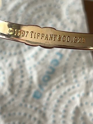 Pulsera Tiffany & Co. Plata Original