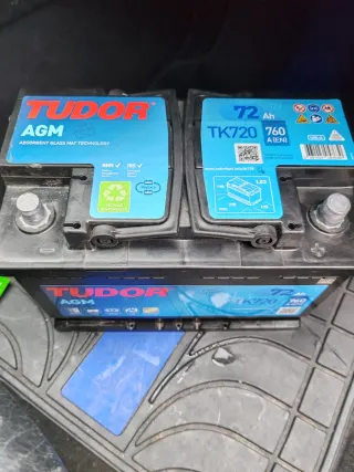 Batería Tudor 72Ah AGM
