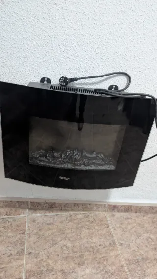 Chimenea eléctrica moderna